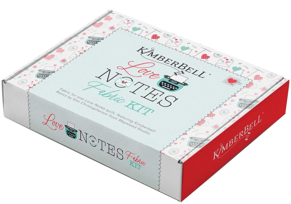NEW! Love Notes Mystery Quilt Kit - SEWING VERSION Quilt Kit - Kimberbell Designs - Maywood - Starts August 3rd! - RebsFabStash