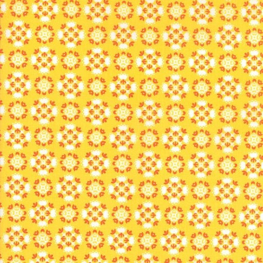 NEW! Mama's Cottage - Moda - April Rosenthal - per yard - Pineapple - Wallpaper Yellow - Tonal Blender - RebsFabStash