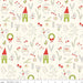 New! Merry Little Christmas - Main Red - by the yard - Sandy Gervais - Riley Blake - Fun cute holiday design - C9640-RED - RebsFabStash