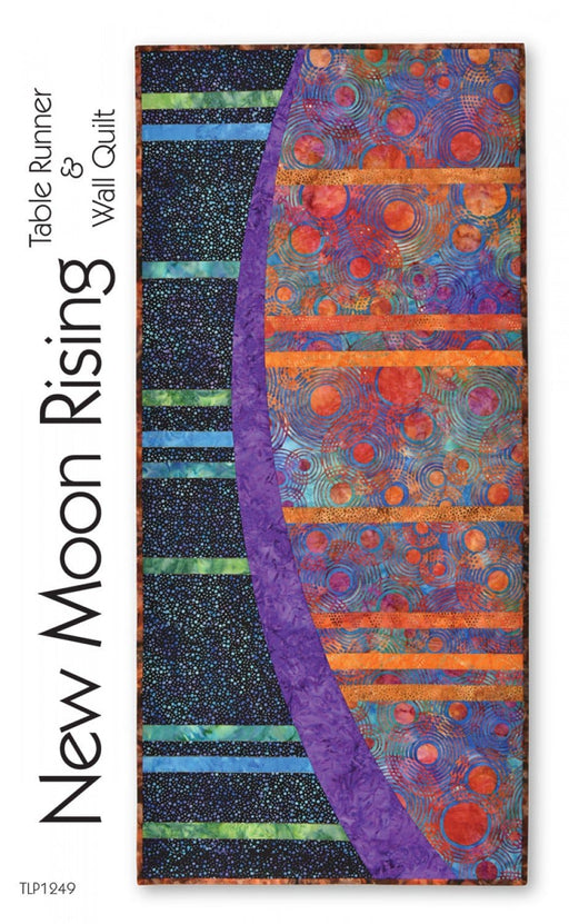 New Moon Rising - Table Runner & Wall Quilt pattern - Tiger Lily Press - Quilt as you go - TLP1249 - RebsFabStash