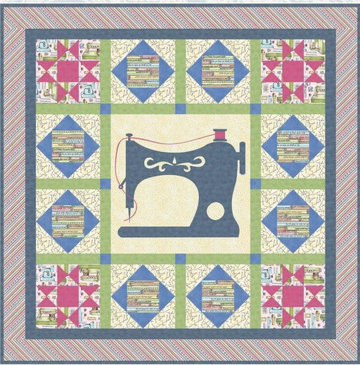 New! My Sewing Friends - Quilt KIT - Bound To Be Quilting - Pat Syta & Mimi Hollenbaugh - Measure Twice - Kris Lammers - Maywood - RebsFabStash