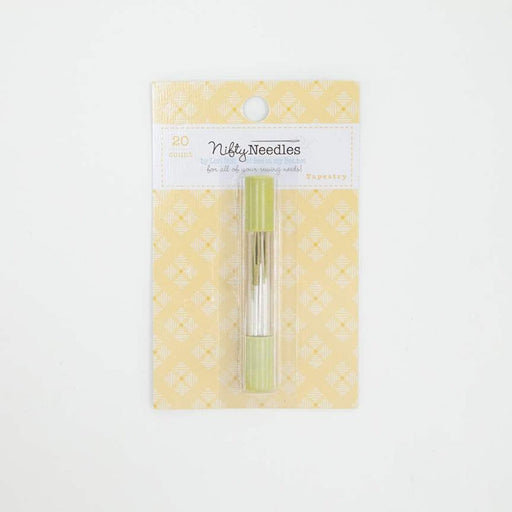 NEW! Nifty Needles Tube - Tapestry - Lori Holt of Bee in My Bonnet - Riley Blake Designs - RebsFabStash