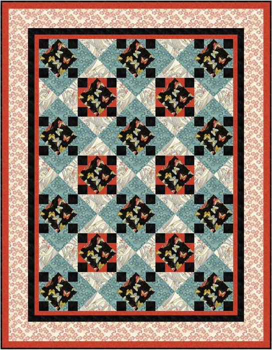 New! NIWA Quilt Kit 2 - by P&B Textiles - Quilt by Gina Gempesaw - RebsFabStash