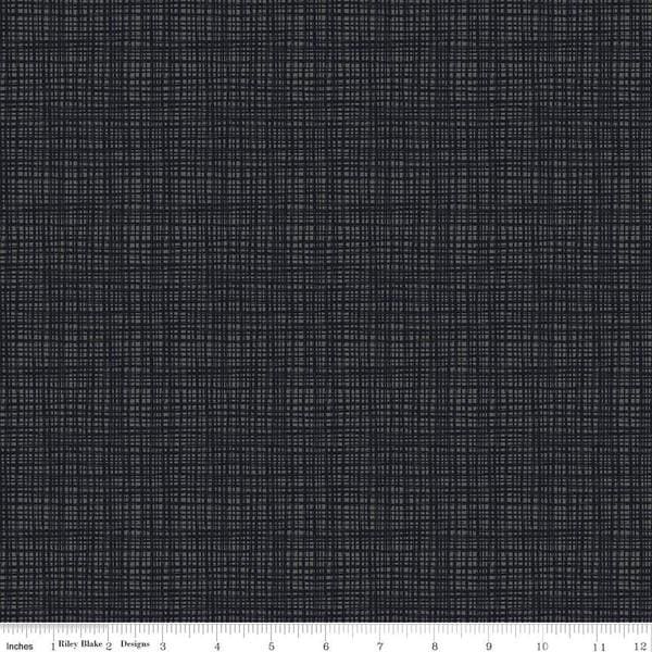 Black Textured Fabric Oh Happy Day! by Sandy Gervais Riley Blake Design at RebsFabStash