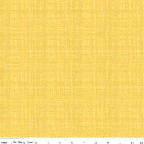 Yellow Textured Fabric Oh Happy Day! by Sandy Gervais Riley Blake Design at RebsFabStash