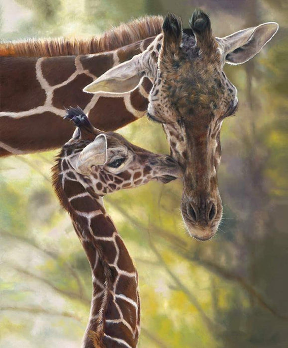 NEW! On Safari - per yard - Riley Blake Designs - Giraffe Print - C10458-BROWN - RebsFabStash