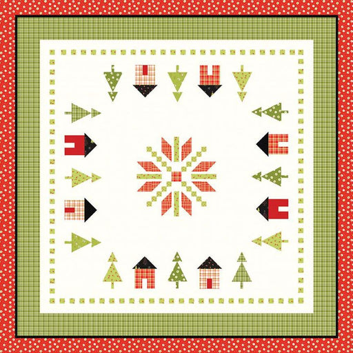 New! On The Square - #727 - Quilt Pattern - Sandy Gervais - Riley Blake Designs - Pieces From My Heart - Winter - RebsFabStash