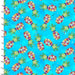 New! Party Animals - Per Yard - by Connie Haley - 3 Wishes - Digital Print! - Pineapples on Turquoise - Bright, colorful - RebsFabStash