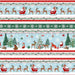 NEW! Peace and Goodwill - per 30" PANEL - by Anna Cheng for Studio E - 30" Stocking Panel - 5200P-68 Green/Red - RebsFabStash