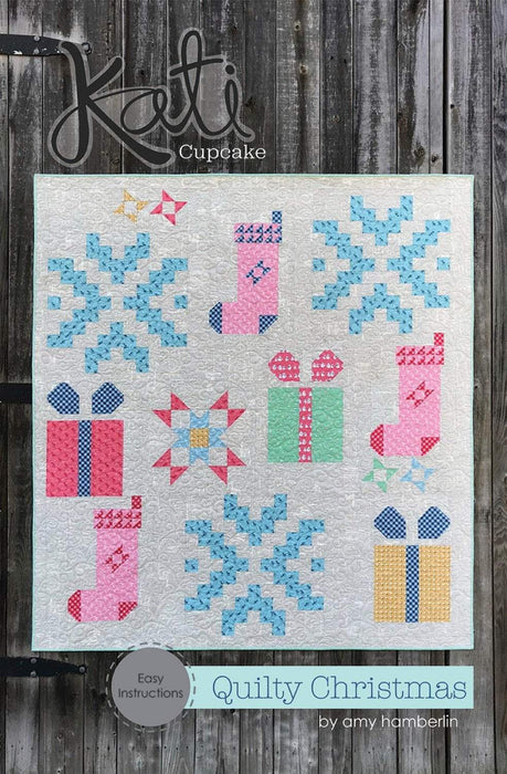 New! Quilty Christmas - Quilt pattern - Kati Cupcake by Amy Hamberlin - RebsFabStash