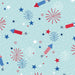 Red, White, & Blue fabric per yard by Kimberbell for Maywood Studio by RebsFabStash