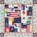 New! Red, White, & Bloom Quilt - BACKING KIT - by Kimberbell for Maywood Studio - Choice of Navy or White Main print - RebsFabStash