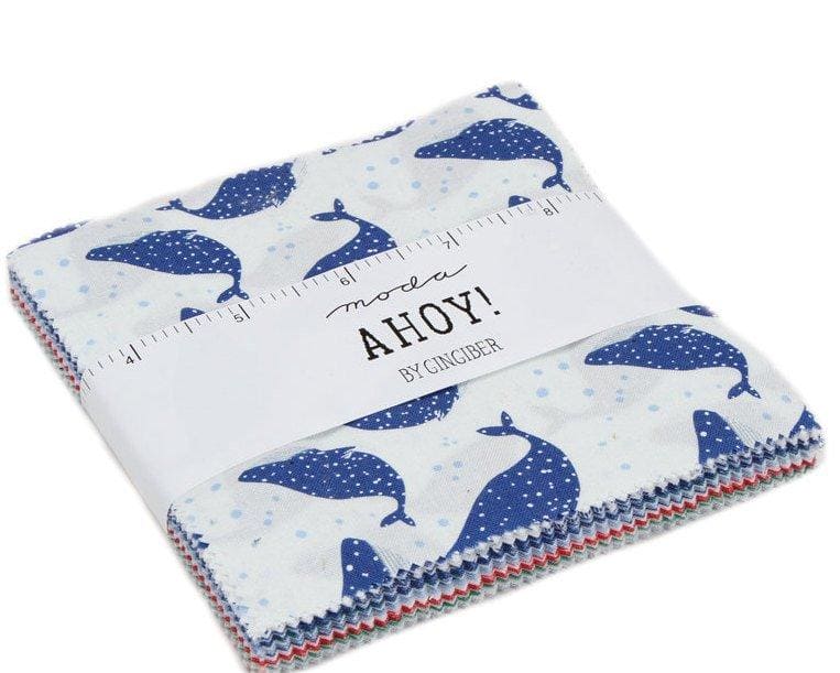 New! Sea Stars - Quilt Pattern - Designed by Stacie Bloomfield - Uses Ahoy fabric By Charley Machicote for Gingiber - MODA - New Designer! - RebsFabStash