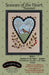New! Seasons of the Heart - Summer - Wall hanging Quilt PATTERN - Bonnie Sullivan - Flannel or Wool Applique - SUMMER #2011 - RebsFabStash