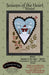 New! Seasons of the Heart - Winter - Wall hanging Quilt PATTERN - Bonnie Sullivan - Flannel or Wool Applique - WINTER #2013 - RebsFabStash