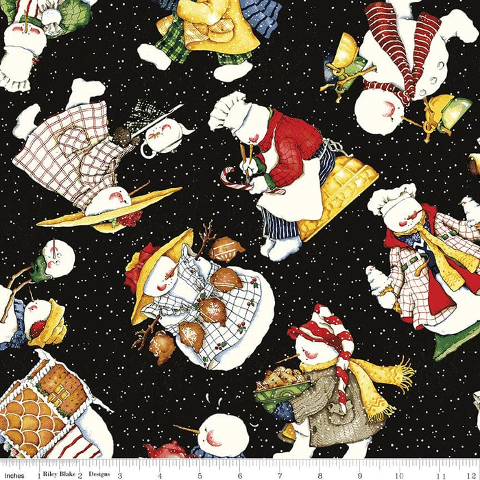 NEW! Snow Sweet - per PANEL - by Janet Wecker Frisch - Riley Blake Designs - 24" Placemat Panel - P9663-PANEL - RebsFabStash
