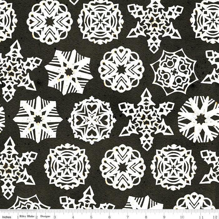 NEW! Snow Sweet - per yard - by Janet Wecker Frisch - Riley Blake Designs - Candy Cane Ticking Stripe Green - C9670-GREEN - RebsFabStash