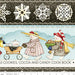 NEW! Snow Sweet - per yard - by Janet Wecker Frisch - Riley Blake Designs - Hand Painted Gingham Charcoal - C9666-CHARCOAL - RebsFabStash