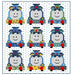 NEW! Tank Engine Friends Quilt Kit - uses All Aboard With Thomas & Friends by Riley Blake Designs - pattern by Kelli Fannin Quilt Designs - 58" x 62" - RebsFabStash
