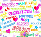 NEW! Thank You Heroes - Per Yard - by Sykel - Sayings, Text, Words - 10349 WHITE - RebsFabStash