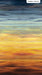 The View From Here - Island Sunset - per yard - by Northcott Studio - Reflection of a Sunset on Water - RebsFabStash