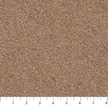 The View From Here - Sand and Sky - per yard - by Northcott Studio - Sand Grain - Brown - RebsFabStash