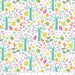 NEW!! Under the Canopy by Citrus & Mint Designs- per yard - Riley Blake - Jungle Prints! MAIN PRINT on WHITE C8661 - RebsFabStash