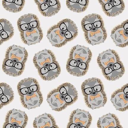 New! Wild and Free - Tossed Glasses - Gray - Per Yard - by Jessica Mundo - Henry Glass & Co. - 9565-91 gray - RebsFabStash