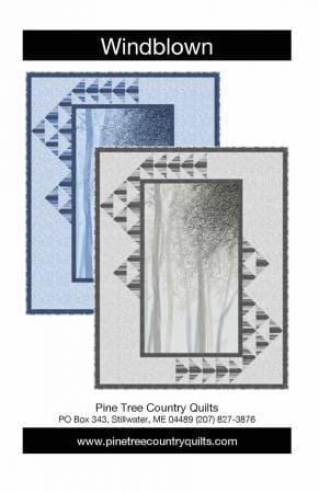 New! Windblown - quilt pattern - by Pine Tree Country Quilts - RebsFabStash