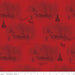 NEW! Yuletide - per yard - My Mind's Eye for Riley Blake Designs - Fa La Letters - C9633-RED - RebsFabStash