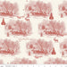 NEW! Yuletide - per yard - My Mind's Eye for Riley Blake Designs - Santas - C9636-CREAM - RebsFabStash