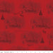 NEW! Yuletide - per yard - My Mind's Eye for Riley Blake Designs - Santas - C9636-RED - RebsFabStash