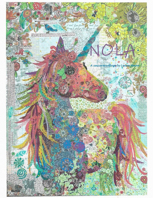 Nola A Unicorn from Fiberworks Inc. - Quilt Pattern by Laura Heine and Peggy Larsen - RebsFabStash