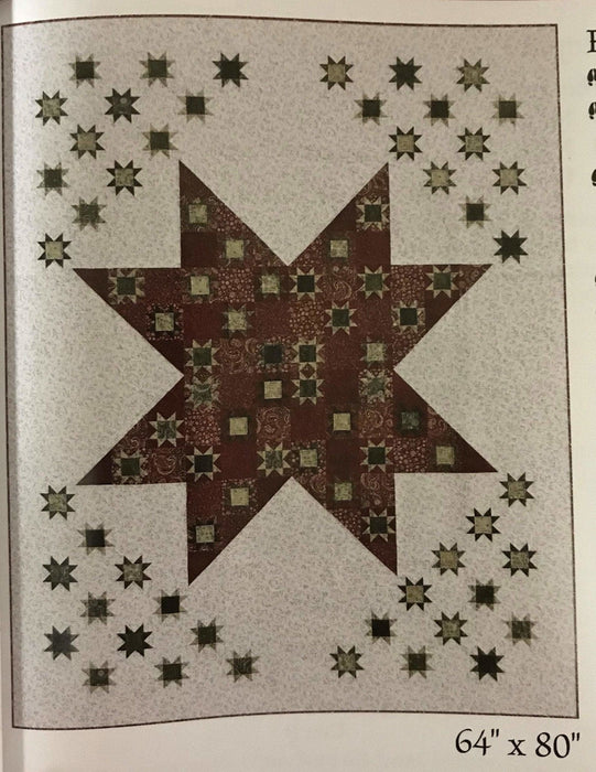 Once Upon a Memory - Doug Leko Antler Quilt Design - Book/Patterns - 21 Pieced Projects - RebsFabStash