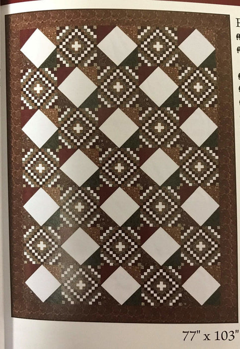 Once Upon a Memory - Doug Leko Antler Quilt Design - Book/Patterns - 21 Pieced Projects - RebsFabStash