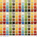 Painter's Palette - per yard - Janet Wecker Frisch- Riley Blake Designs - Painter's Number Grid - C8947 WHITE - RebsFabStash
