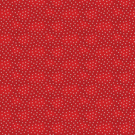 Painter's Palette - per yard - Janet Wecker Frisch- Riley Blake Designs - Red Painter's Baby Buttons - Tiny Buttons on red C8940 - RebsFabStash