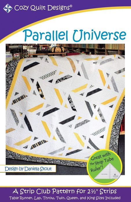 Parallel Universe- Pattern - Cozy Quilt Designs - by Daniela Stout - RebsFabStash