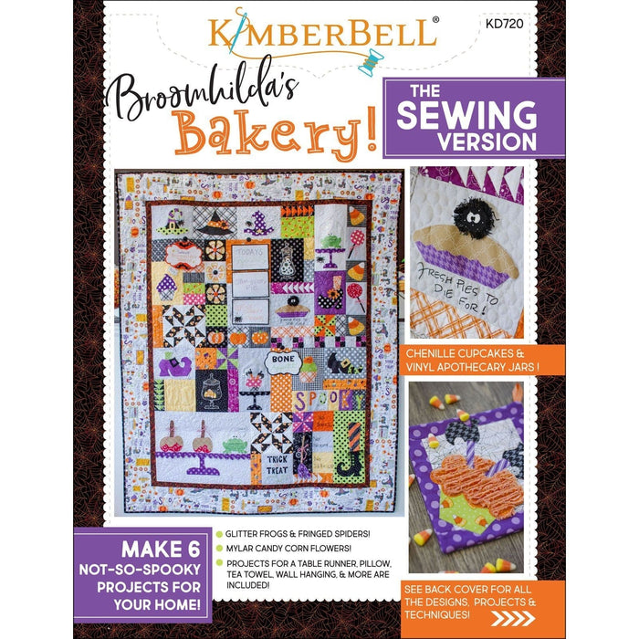 PATTERN -The Sewing Version of Broomhilda's Bakery Quilt! - Maywood - by Kim Christopherson with Kimberbell Designs -Halloween - RebsFabStash