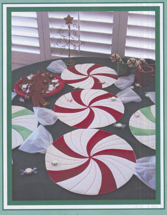 Peppermint Twist - Place Mats, Table Runner or Tabble Topper! by Susie Shore Designs - ST 1912 - RebsFabStash