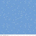Pin Drop - per yard - Christopher Thompson - Riley Blake Designs - White pins tossed on Bear Lake Blue - C615 Bear Lake - RebsFabStash