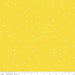 Pin Drop - per yard - Christopher Thompson - Riley Blake Designs - Yellow pin heads with Silver Sparkle tossed on White - C630 Yellow - RebsFabStash