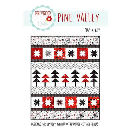Pine Valley - PATTERN - by Lindsey Weight of Primrose Cottage Quilts - features Wild at Heart fabric by Lori Whitlock for Riley Blake 54" x 64" - RebsFabStash