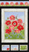 Poppy Meadows - per yard -by Jane Shasky - Henry Glass - Panel- 1984P-89-RED - RebsFabStash