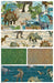 Stonehenge Prehistoric World - Prehistoric World Collection pt. 2 - by Linda Ludovico for Northcott - Digital Print - Beige Multi - RebsFabStash