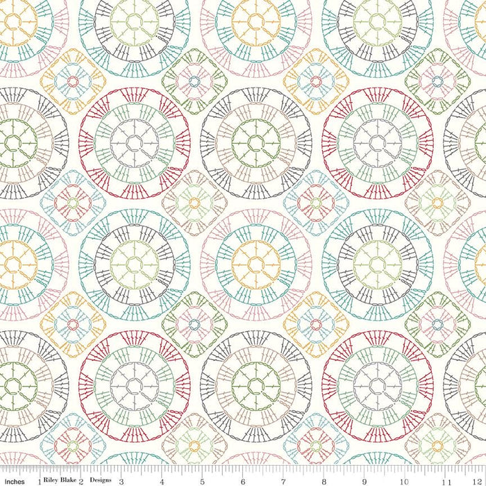 My Happy Place by Lori Holt Quilt Kit Stitch Fabric at RebsFabStash
