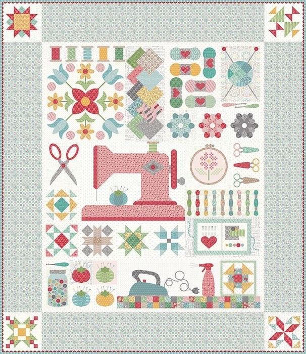 PREORDER! My Happy Place Sew Simple Shapes Templates - by Lori Holt of Bee in my Bonnet for Riley Blake Designs - RebsFabStash