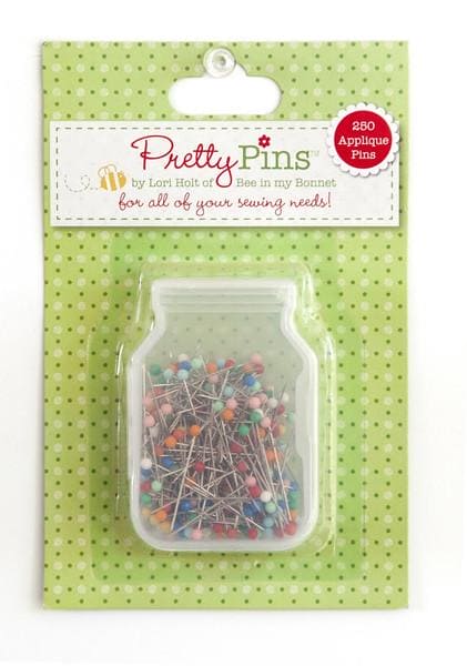 Pretty Pins - Pins - Lori Holt for Riley Blake Designs - Use for all her Sew Alongs - Bee in my Bonnet - We have them all! - RebsFabStash