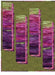 Stratify - Quilt PATTERN - by Patti Carey of Patti's Patchwork - features Bliss Ombre Ensemble by Northcott - Fuchsia and Green - RebsFabStash