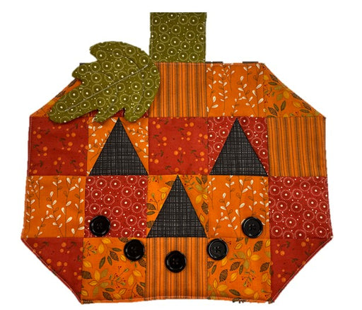Pumpkin Patch Placemat - KIT - Pattern by Exclusively Annie's Quilt Designs - Fabric includes Adel in Autumn by Sandy Gervais-Quilt Kits & PODS-RebsFabStash